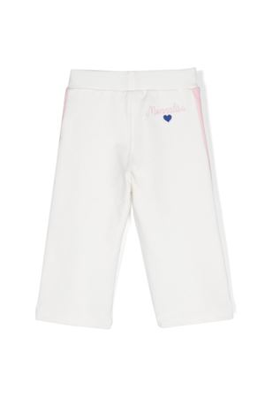 pantalone in cotone bianco MONNALISA KIDS | 39D40840170190